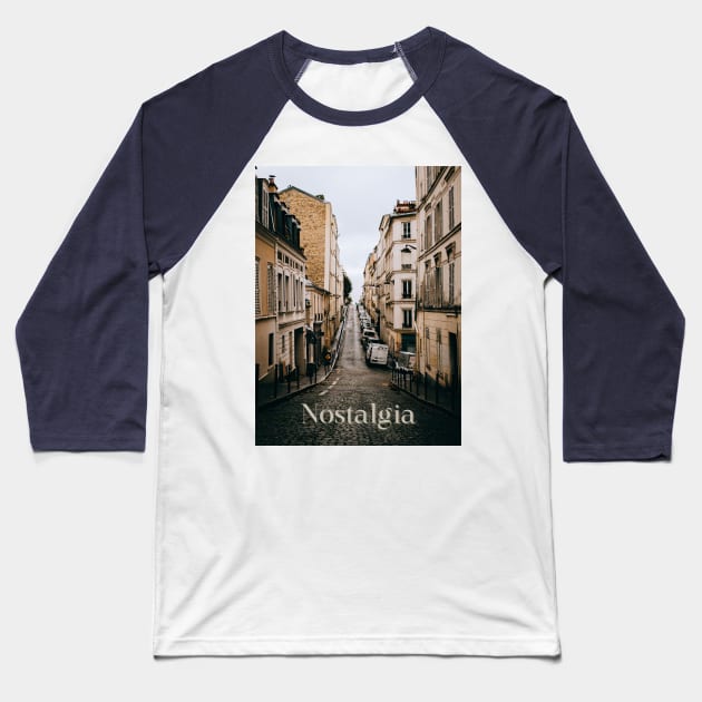 Street Nostalgia Baseball T-Shirt by Retrofit